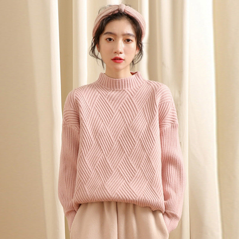 half-neck sweater women