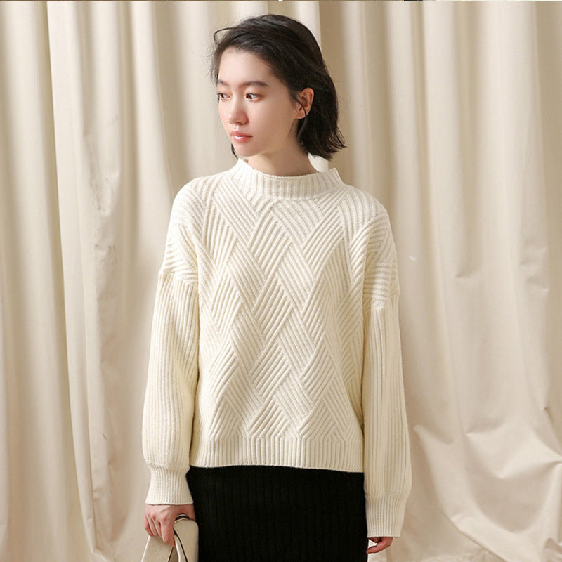 half-neck sweater women